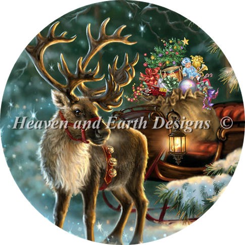 Ornament The Enchanted Christmas Reindeer - Click Image to Close